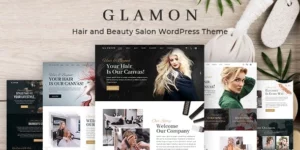 Glamon Salon Barber Shop Theme 1.0.1破解版主题