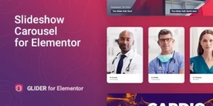 Glider – Slideshow Slider for Elementor 2.0.4破解版插件