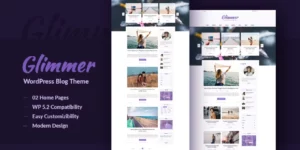 Glimmer Blogging Theme 3.1破解版主题