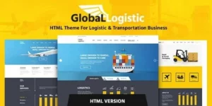 Global Logistics | Transportation Warehousing WordPress Theme 2.6破解版主题