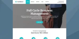 Globaly Business Multipurpose Modern WordPress Elementor Theme WordPress Theme 1.0.0破解版主题