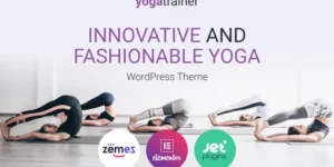 Gloria Miles Innovative and Fashionable Yoga WordPress Theme 1.0.0破解版主题