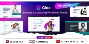 Glox  – Business Consulting WordPress Theme 1.0.3破解版主题