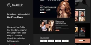 Gmaakeup Makeup Artist WordPress Theme 1.0.0破解版主题