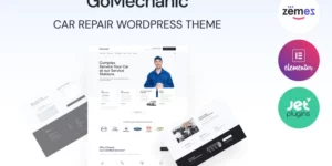 GoMechanic Car Services and Workshop WordPress theme WordPress Theme 1.0.1破解版主题