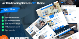 Gogrin Air Conditioning Services WordPress Theme 1.0.0破解版主题
