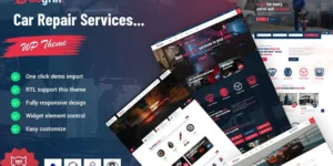 Gogrin Car Repair Service WordPress Theme 1.0.0破解版主题
