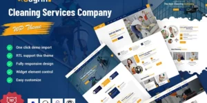 Gogrin Cleaning Service WordPress Theme 1.0.0破解版主题