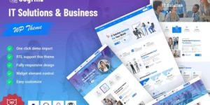 Gogrin IT Solutions Business Service WordPress Theme 1.0.0破解版主题