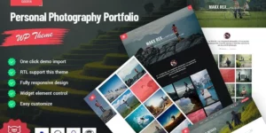 Gogrin Personal Photography Portfolio WordPress Theme 1.0.0破解版主题