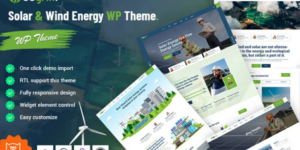 Gogrin Solar Wind Energy WordPress Theme 1.0.0破解版主题