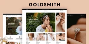 GoldSmith Jewelry Store WooCommerce Elementor Theme 1.2.7破解版主题
