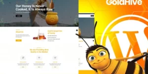 Goldhive | Honey Farm and Production WordPress Theme 1.0.0破解版主题