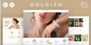 Goldish Jewelry Store WooCommerce Theme 3.12破解版主题