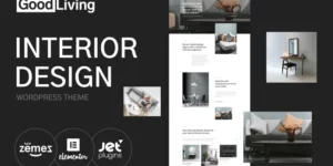 GoodLiving Interior Design WordPress Theme 1.0.1破解版主题