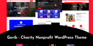 Gorib Charity WordPress Theme 1.0.0破解版主题