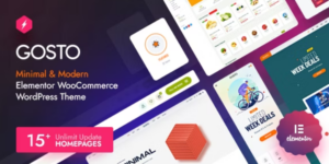 Gosto Multipurpose eCommerce WordPress Theme 1.6.1破解版主题