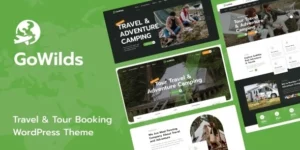 Gowilds Travel Tour Booking WordPress Theme 1.0.3破解版主题