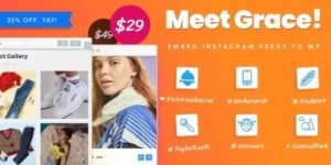 Grace — WordPress Photo Feed of Instagram Posts 1.2.7破解版插件