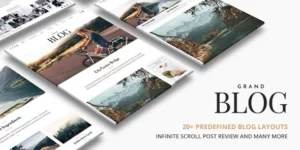 Grand Blog WordPress 3.1破解版主题