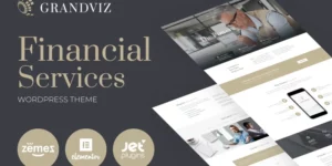 Grandviz Financial Company Premium WordPress Theme 1.0.1破解版主题