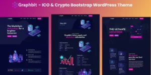 Graphbit ICO Crypto Bootstrap WordPress Theme 1.0破解版主题