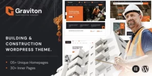 Graviton Construction WordPress Theme 1.0破解版主题