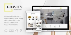 Gravity | A Contemporary Interior Design Furniture Store WordPress Theme 1.2.5破解版主题