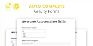 Gravity Forms Autocomplete (+address field) 1.2.13破解版插件