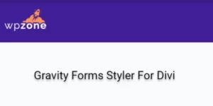 Gravity Forms Styler For Divi 1.0.6破解版插件
