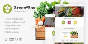 Green Box | Eco Farm Organic Products Store WordPress Theme 1.2破解版主题