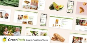 GreenPath Organic Food Store WordPress Theme 1.0.0破解版主题