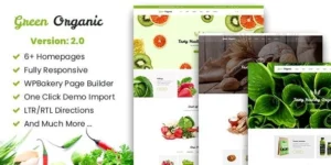 Greenorganic WooCommerce WordPress Theme 2.11破解版主题