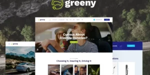 Greeny WordPress Theme 1.0破解版主题