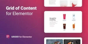 Grider – Grid of Content and Products for Elementor 1.0.5破解版插件