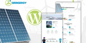 Grinenrgy Green Energy Solar Power WordPress Theme 1.0.0破解版主题