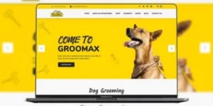 Groomax Pet Grooming Shop WordPress Theme 1.2破解版主题