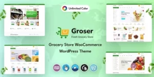 Groser Grocery Store WooCommerce 1.0.2破解版主题