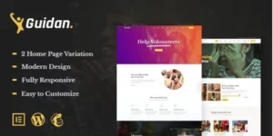 Guidan NonProfit Charity WordPress Theme 1.0破解版主题