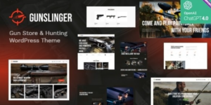 Gunslinger — Gun Store Hunting WordPress Theme 1.1破解版主题