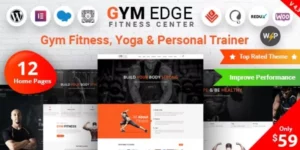 Gym Edge Fitness WordPress Theme 4.3.0破解版主题
