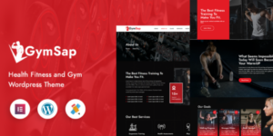 Gymsap Health Fitness and Gym WordPress Theme 1.0.0破解版主题