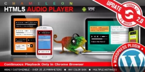 HTML5 Audio Player WordPress Plugin 3.4破解版插件