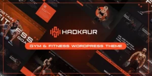 Hadkaur Fitness and Gym WordPress Theme 1.0破解版主题