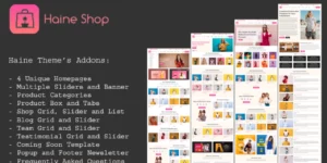 Haine eCommerce Shop for Fashion