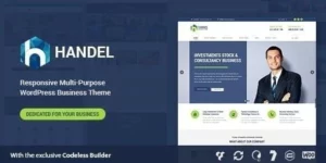 Handel Consulting WordPress Theme 1.7.5破解版主题
