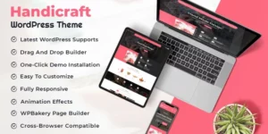 Handicraft Handmade Shop WordPress Theme 1.0.0破解版主题