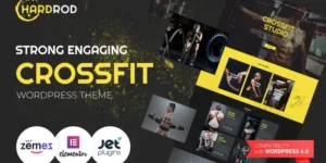Hardrod Dynamite Fitness Bodybuilding WordPress Theme 1.0.1破解版主题
