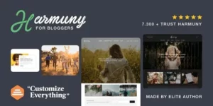 Harmuny Modern WordPress Blog Theme 1.4.1破解版主题