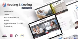 HeaCool Heating Air Conditioning WordPress Theme 2.6破解版主题